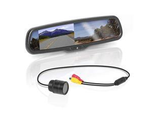 BV430RVM Rearview Car Mirror with 43 Inch Built in High Resolution Digital Monitor Includes Weatherproof Rearview Backup Camera and Brackets BV430RVM Rearview Car Mirror with 43 Inch Built in High Resolution Digital Monitor Includes Weatherproof Rearview Backup Camera and Brackets