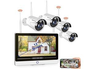2021 NEW12INCH All in One with 12 Monitor 1080P Security Camera System Wireless8Channel Indoor Outdoor Home Camera System4pcs 20MP1080P Waterproof Bullet IP CamerasP2PFree APPNO HDD 2021 NEW12INCH All in One with 12 Monitor 1080P Security Camera System Wireless8Channel Indoor Outdoor Home Camera System4pcs 20MP1080P Waterproof Bullet IP CamerasP2PFree APPNO HDD