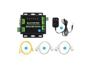 Industrial RS232RS485 to Ethernet Converter with Dual Serial Ports HighSpeed LowPower HighStability Upgradable Easy to Communicate Between RS485 and RJ45 Port Ethernet Industrial RS232RS485 to Ethernet Converter with Dual Serial Ports HighSpeed LowPower HighStability Upgradable Easy to Communicate Between RS485 and RJ45 Port Ethernet