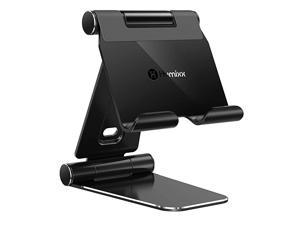 Tablet Stand Dual Adjustable Phone Stand Sturdy NoSlipShaking Foldable Holder Dock Compatible with iPad Pro 129 Mini Air Samsung Galaxy Kindle Fire Nintendo Switch Pad 413 Inch Tablets