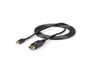 com 6ft Mini DisplayPort to DisplayPort Cable MM mDP to DP 12 Adapter Cable Thunderbolt to DP w HBR2 Support MDP2DPMM6