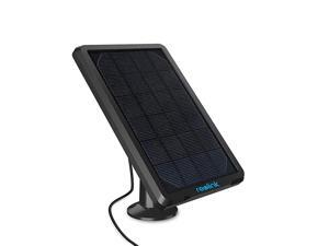Solar Panel Power Supply Designed for Wireless Outdoor Security Camera Rechargeable Battery Powered GoArgus EcoArgus 2Argus ProArgus PT NonStop Charging Black Solar Panel Power Supply Designed for Wireless Outdoor Security Camera Rechargeable Battery Powered GoArgus EcoArgus 2Argus ProArgus PT NonStop Charging Black