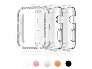 3Pack Compatible for Apple Watch Case 44mmWomen Girls 1 Pack Bling PC Full Cover Bumper 2 Pack TPU Screen Protector Cover Replacement for iWatch Series 65 4 Clear+Clear+Clear 3Pack Compatible for Apple Watch Case 44mmWomen Girls 1 Pack Bling PC Full Cover Bumper 2 Pack TPU Screen Protector Cover Replacement for iWatch Series 65 4 Clear+Clear+Clear