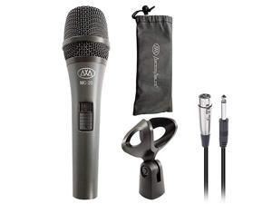 MC-20 Professional Dynamic Cardioid Vocal Wired Microphone, Metal Chassis Handheld Mic with 10-ft XLR to ¼” TS Cable for Live Performances/Conferences/Lectures/Places of Worship/Karaoke MC-20 Professional Dynamic Cardioid Vocal Wired Microphone, Metal Chassis Handheld Mic with 10-ft XLR to ¼” TS Cable for Live Performances/Conferences/Lectures/Places of Worship/Karaoke