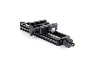 MFR150S Wormdrive 150mm Macro Rail w ArcaRRS Compatible Clamp for Precision Focus