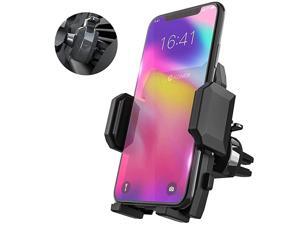 Phone Holder for Car, Universal Car Air Vent Mount with Adjustable Compatible with iPhone 11 Pro Max XS XS Max XR X 8 8+ 7 7+ SE 6s 6+ 6 5s Samsung Galaxy S10 S9 S8 S7 and More (Black) Phone Holder for Car, Universal Car Air Vent Mount with Adjustable Compatible with iPhone 11 Pro Max XS XS Max XR X 8 8+ 7 7+ SE 6s 6+ 6 5s Samsung Galaxy S10 S9 S8 S7 and More (Black)