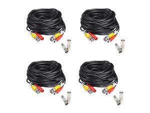 25 Ft Video Power Pre-Made All-in-One Surveillance Cable CCTV DVR Long Cord with Extension Female Connectors 25 Ft Video Power Pre-Made All-in-One Surveillance Cable CCTV DVR Long Cord with Extension Female Connectors
