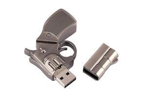 16GB Metal Revolver Gun Novelty USB Flash Drive 16GB Metal Revolver Gun Novelty USB Flash Drive