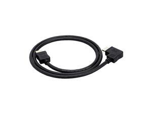 90 Degree Angle Elbow High Speed 14B HDMI Cable Supports Ethernet Full HD 3D 4K HDR and ARC 4K60Hz 18Gbps 3 Foot Black 90 Degree Angle Elbow High Speed 14B HDMI Cable Supports Ethernet Full HD 3D 4K HDR and ARC 4K60Hz 18Gbps 3 Foot Black