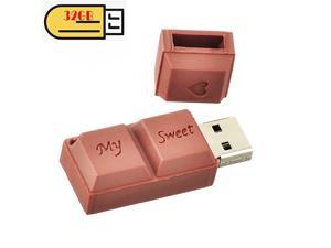 Pink Clark Latin Cute USB Flash Drive Small Gift Capacity 32GB Memory Stick Thumb Drive Silicone Mini USB Flash Drive 