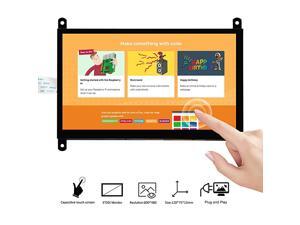 7 Inch DSI Touch Screen LCD Display 800x480 for Raspberry Pi 4 3 3B+ 2 | Portable Capacitive Touchscreen Monitor with DSI Cable | Easy to DIY Create IOT Circuits and Learn Coding for Beginners 7 Inch DSI Touch Screen LCD Display 800x480 for Raspberry Pi 4 3 3B+ 2 | Portable Capacitive Touchscreen Monitor with DSI Cable | Easy to DIY Create IOT Circuits and Learn Coding for Beginners
