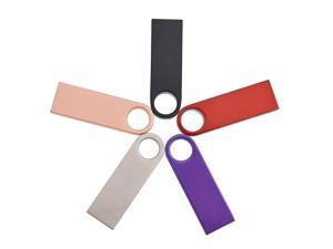 USB Flash Drive 5 Pack Thumb Drives Mini Metal Memory Stick Bulk Portable Mixed Colors Data Storage Stick Festival Family Friend Gift USB Flash Drive 5 Pack Thumb Drives Mini Metal Memory Stick Bulk Portable Mixed Colors Data Storage Stick Festival Family Friend Gift