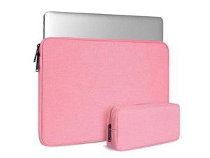 Inch Laptop Tablet Sleeve with Small Case Chromebook Case for Surface Laptop 3Acer Chromebook R13HP Envy 13Dell XPS 13Lenovo Yoga 730 Pink Laptop Bag