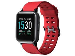 Smart Watch for Android, Smartwatch with Heart Rate Monitor Waterproof Swimming Fitness Tracker, Step Counter, Sleep Monitor, Calorie Counter Smart Watches for Men, Women, Kids, Black Smart Watch for Android, Smartwatch with Heart Rate Monitor Waterproof Swimming Fitness Tracker, Step Counter, Sleep Monitor, Calorie Counter Smart Watches for Men, Women, Kids, Black