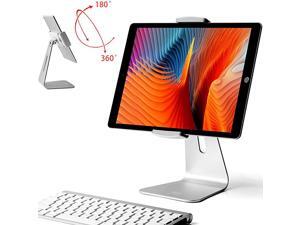 iPad Pro Stand Tablet Stands 360° Rotatable Aluminum Alloy Desktop Mount Stand for 713inch iPad Pro iPadAir iPad Mini Surface and Surface Pro Silver General iPad Pro Stand Tablet Stands 360° Rotatable Aluminum Alloy Desktop Mount Stand for 713inch iPad Pro iPadAir iPad Mini Surface and Surface Pro Silver General