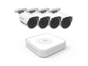 CCTV Security Camera Systems 5 in 1 8CH DVR Recorder w 4X 1080P HD Bullet Camera Outdoor Weatherproof H264+ Compression Video Surveillance System Motion Alert Remote AccessNO Hard Drive CCTV Security Camera Systems 5 in 1 8CH DVR Recorder w 4X 1080P HD Bullet Camera Outdoor Weatherproof H264+ Compression Video Surveillance System Motion Alert Remote AccessNO Hard Drive