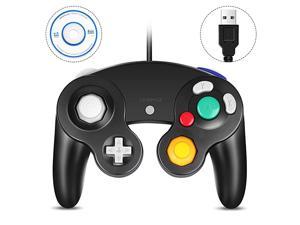 PC Gamecube Controller  Wired USB Controller for PC Windows 7 8 10 Black