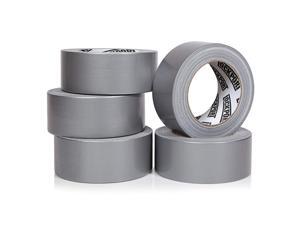 Duty Silver Duct Tape 5 Roll Multi Pack 30 Yards x 2 Inch Strong Flexible No Residue AllWeather and Tear by Hand Bulk Value for DoItYourself Repairs Industrial Professional Use Duty Silver Duct Tape 5 Roll Multi Pack 30 Yards x 2 Inch Strong Flexible No Residue AllWeather and Tear by Hand Bulk Value for DoItYourself Repairs Industrial Professional Use