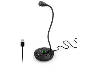 Computer Microphone JV605 PRO with Mute Button Volume Knob Compatible with PC Laptop Desktop Mac PS4 Play Plug Gooseneck Mic Recording for Gaming Streaming YouTube Vocal Dictation Computer Microphone JV605 PRO with Mute Button Volume Knob Compatible with PC Laptop Desktop Mac PS4 Play Plug Gooseneck Mic Recording for Gaming Streaming YouTube Vocal Dictation