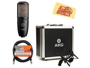 P220 HighPerformance Vocal Condenser Microphone Bundle with XLR Cable and Austin Bazaar Polishing Cloth P220 HighPerformance Vocal Condenser Microphone Bundle with XLR Cable and Austin Bazaar Polishing Cloth