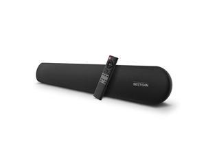 BESTISAN 80 Watts TV Sound Bar Home Theater Speaker with Dual Connection Way Bluetooth 50 MovieMusicDialogue Audio Mode Enhanced Bass Technology Bass Adjustable Wall Mountable BESTISAN 80 Watts TV Sound Bar Home Theater Speaker with Dual Connection Way Bluetooth 50 MovieMusicDialogue Audio Mode Enhanced Bass Technology Bass Adjustable Wall Mountable