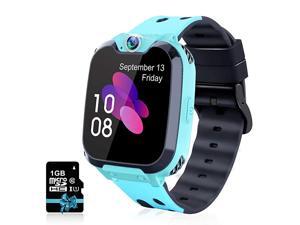 Kids Smartwatch Phone Watch for Boys Girls with Phone Calls 7 Games Music MP3 Player 1GB SD Card SOS Silent Mode Smart Watch for Children Student 412 Years Old as Birthday Gift Blue Kids Smartwatch Phone Watch for Boys Girls with Phone Calls 7 Games Music MP3 Player 1GB SD Card SOS Silent Mode Smart Watch for Children Student 412 Years Old as Birthday Gift Blue