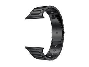 Compatible for Apple Watch Band 40mm 38mm, Magnetic Therapy Stainless Steel Metal Link Bracelet Bands for iWatch Bands Compatible for Apple Watch SE, Apple Watch Series 6/5/4/3, Black Compatible for Apple Watch Band 40mm 38mm, Magnetic Therapy Stainless Steel Metal Link Bracelet Bands for iWatch Bands Compatible for Apple Watch SE, Apple Watch Series 6/5/4/3, Black