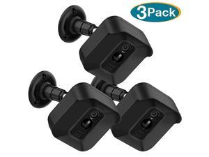 Wall Mounts for Blink Outdoor Camera  Outdoor Weather Proof Housing with Adjustable Mount for Blink XTXT2 Home Security System 3 Pack Black