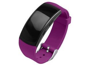 Compatible Gear Fit2 ProFit2 Band Replacement Silicone Accessories Strap Samsung Gear Fit2 Pro SMR365Gear Fit2 SMR360 Smartwatch Purple Compatible Gear Fit2 ProFit2 Band Replacement Silicone Accessories Strap Samsung Gear Fit2 Pro SMR365Gear Fit2 SMR360 Smartwatch Purple