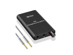 Headphone Amplifier Portable HiFi Headphone Amp Support Impedance 16300O and Gain Switch Rechargeable 35mm Earphone Amplifier for MP3 MP4 Phones Digital Players and Computers Headphone Amplifier Portable HiFi Headphone Amp Support Impedance 16300O and Gain Switch Rechargeable 35mm Earphone Amplifier for MP3 MP4 Phones Digital Players and Computers
