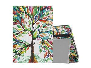Case Compatible with AllNew Kindle Fire HD 8 Tablet and Fire HD 8 Plus Tablet 10th Generation 2020 ReleaseSlim Folding Stand Cover with Auto WakeSleep Lucky Tree