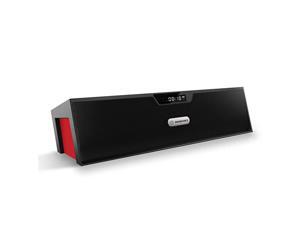FM Radio Wireless Bluetooth Speaker Alarm Clock Portable Radio Speaker with Digital LED USB Rechargeable for Office Desk Home Bedroom Bedside Desktop Computer SDY019 Black Red FM Radio Wireless Bluetooth Speaker Alarm Clock Portable Radio Speaker with Digital LED USB Rechargeable for Office Desk Home Bedroom Bedside Desktop Computer SDY019 Black Red