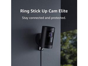 Stick Up Cam Elite Power over Ethernet HD Security Camera with TwoWay Talk Night Vision Black Works with Alexa