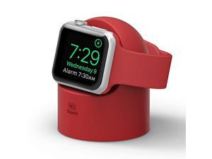 W2 Apple Watch Charger Stand Compatible with Apple Watch Series 6SE54321 44mm 42mm 40mm 38mm Red