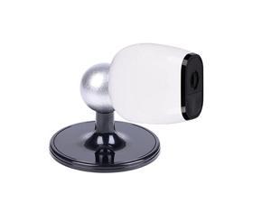 Security Wall Mount Mounting Bracket Adjustable Mount Outdoor Indoor for Arlo Pro Arlo Camera Arlo Go Arlo Pro 2 2 Pack White and Black