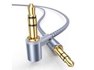 3M 3x 3pcs 10ft GOLD Braided AUXILIARY 3.5mm Audio Cable Cords AUX Bundle LOT 