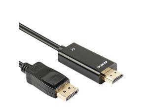 Displayport to HDMI 4K DP to HDMI 15 Feet Cable GoldPlated Cord Compatible for Lenovo Dell HP ASUS Displayport to HDMI 4K DP to HDMI 15 Feet Cable GoldPlated Cord Compatible for Lenovo Dell HP ASUS