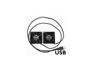 Dual USB Fans Dual 60mm Dual USB Fans Dual 60mm