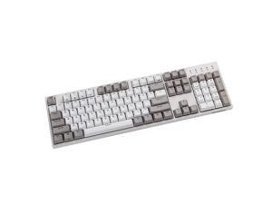 Taurus K310 Mechanical Gaming Keyboard - 104 Keys - Double Shot PBT - NKRO - USB Type C (Cherry Red, White)