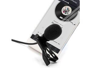 Lapel Microphone Omnidirectional Condenser Mic for iPhone Android Windows Smartphones YouTube Interview Studio Video Recording Lapel Microphone Omnidirectional Condenser Mic for iPhone Android Windows Smartphones YouTube Interview Studio Video Recording