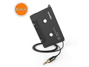 Car Audio Cassette to Aux Adapter 35 MM Auxillary Cable Tape Adapter