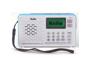 KA29 All in one World Receiver with RecorderAM FM SW Radio with MP3 Player White KA29 All in one World Receiver with RecorderAM FM SW Radio with MP3 Player White