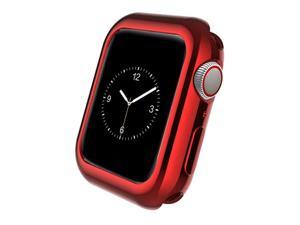 for Apple Watch 44mm Series 6 Series SE Series 5 Series 4 Bumper Protection Soft TPU UltraSlim Lightweight Resistant Protective Cover Red