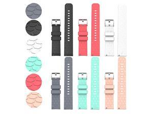 with Fossil Gen 4 Q Venture HR Bands Replacement Colourful Strap Bracelet, 6Pack 18MM Bands for Fossil Women's Gen 4 Venture HR/ Fossil Women's Gen 3 Venture Smartwatch with Fossil Gen 4 Q Venture HR Bands Replacement Colourful Strap Bracelet, 6Pack 18MM Bands for Fossil Women's Gen 4 Venture HR/ Fossil Women's Gen 3 Venture Smartwatch