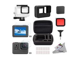 Accessory Kit for GoPro Hero 7Only BlackHD201865 with Shockproof Small Case Waterproof Case Bundle for GoPro Hero 7 Hero HD2018 Hero 6 Hero 5 Action Camera Accessory Kit for GoPro Hero 7Only BlackHD201865 with Shockproof Small Case Waterproof Case Bundle for GoPro Hero 7 Hero HD2018 Hero 6 Hero 5 Action Camera