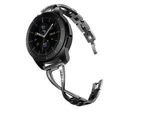 Jewelry Bracelet Compatible with Galaxy Watch 42mm BandsActive 40mm Band Black 20mm Bling Metal Bangle Raplcement for Samsung Galaxy Watch 42mmGalaxy Watch Active 40mm Women Girl Jewelry Bracelet Compatible with Galaxy Watch 42mm BandsActive 40mm Band Black 20mm Bling Metal Bangle Raplcement for Samsung Galaxy Watch 42mmGalaxy Watch Active 40mm Women Girl