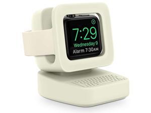 Compatible with Apple Watch Charger Stand Charging Station Designed for iWatch Stand Charging Dock Silicone for iWatch Series 5 4 3 2 1 Supports Nightstand ModeBeige Compatible with Apple Watch Charger Stand Charging Station Designed for iWatch Stand Charging Dock Silicone for iWatch Series 5 4 3 2 1 Supports Nightstand ModeBeige
