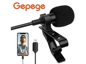 Microphone Professional for iPhone Grade Lavalier Lapel Omnidirectional Phone Audio Video Recording Lavalier Condenser Microphone 6m Microphone Professional for iPhone Grade Lavalier Lapel Omnidirectional Phone Audio Video Recording Lavalier Condenser Microphone 6m