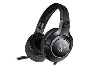 Gaming Headset Compatible with PS4, PC, Xbox One, Surround Sound Over-Ear Headphones,Noise Cancelling Mic Soft Memory Earmuffs Gaming Headset Compatible with PS4, PC, Xbox One, Surround Sound Over-Ear Headphones,Noise Cancelling Mic Soft Memory Earmuffs