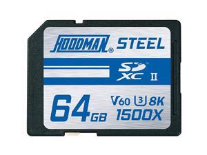 64GB Steel UHSII SDXC Memory Card 64GB Steel UHSII SDXC Memory Card